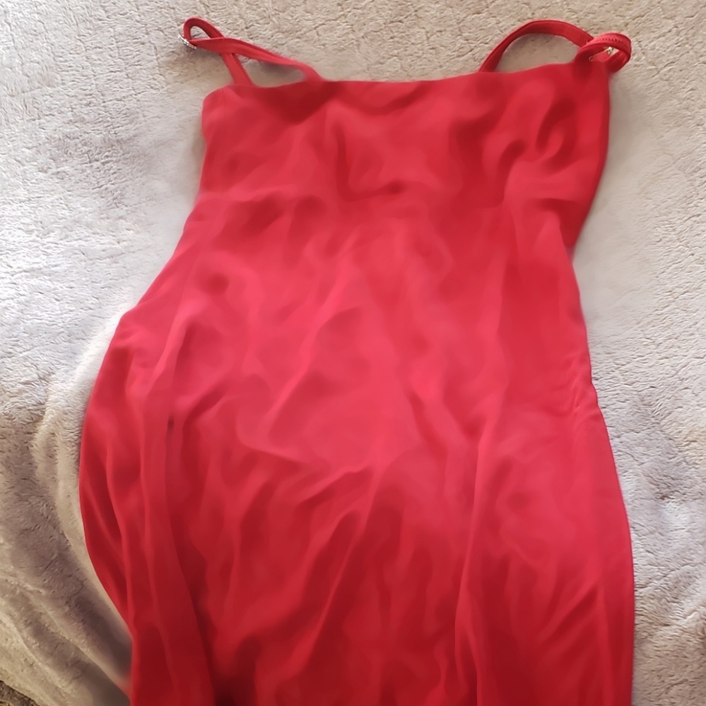 Red dress